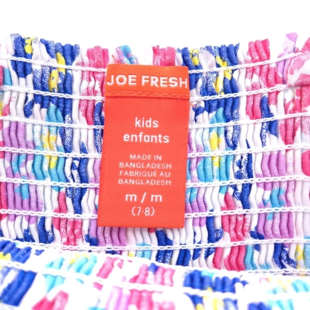 Joe Fresh Floral Dress size 7/8 - Picture 5 of 12